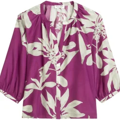 Print-bluse regular