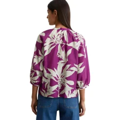 Print-bluse regular