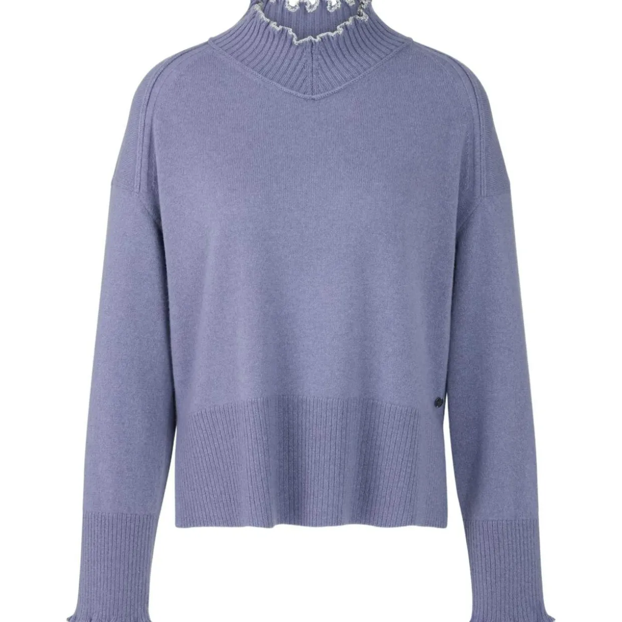 Pullover mit Rüschen
