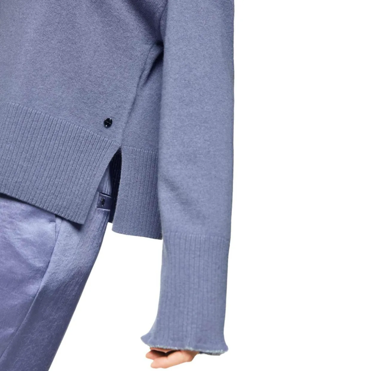 Pullover mit Rüschen