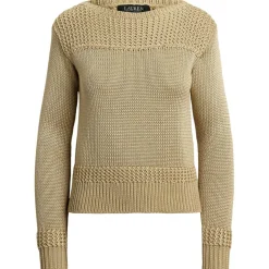 Pullover mit U-Boot-Ausschnitt