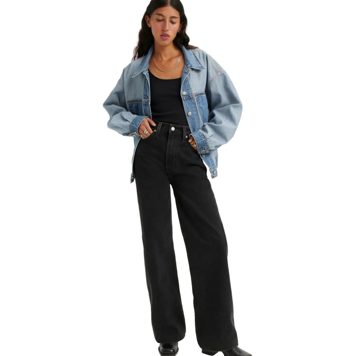 Ribcage Wide Leg Jeans