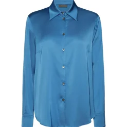 Satinbluse