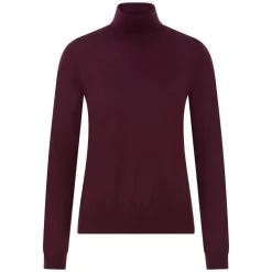Schurwoll Rollkragenpullover