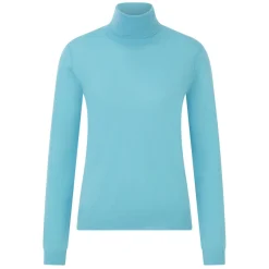 Schurwoll Rollkragenpullover