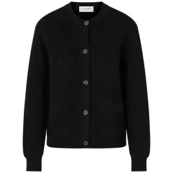 Schurwoll Strickjacke