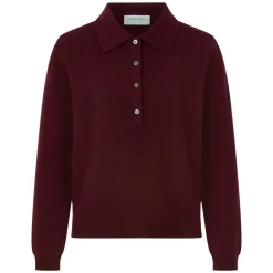 Schurwoll-Polopullover