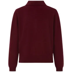 Schurwoll-Polopullover