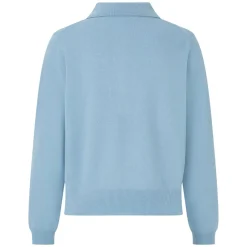 Schurwoll-Polopullover