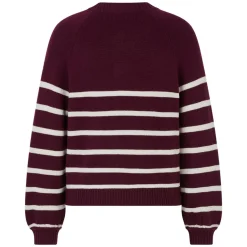 Schurwoll-Strickjacke