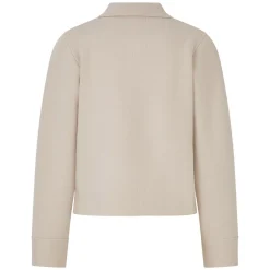 Schurwoll-Strickjacke