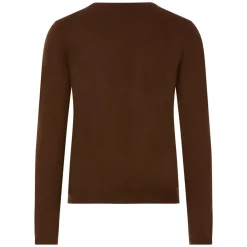 Schurwoll-Strickjacke