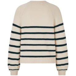 Schurwoll-Strickjacke