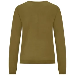 Schurwoll-Strickjacke