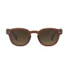 Sonnenbrille #C Mahogany +0.00