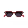 Sonnenbrille #C Rosy Red +0.00