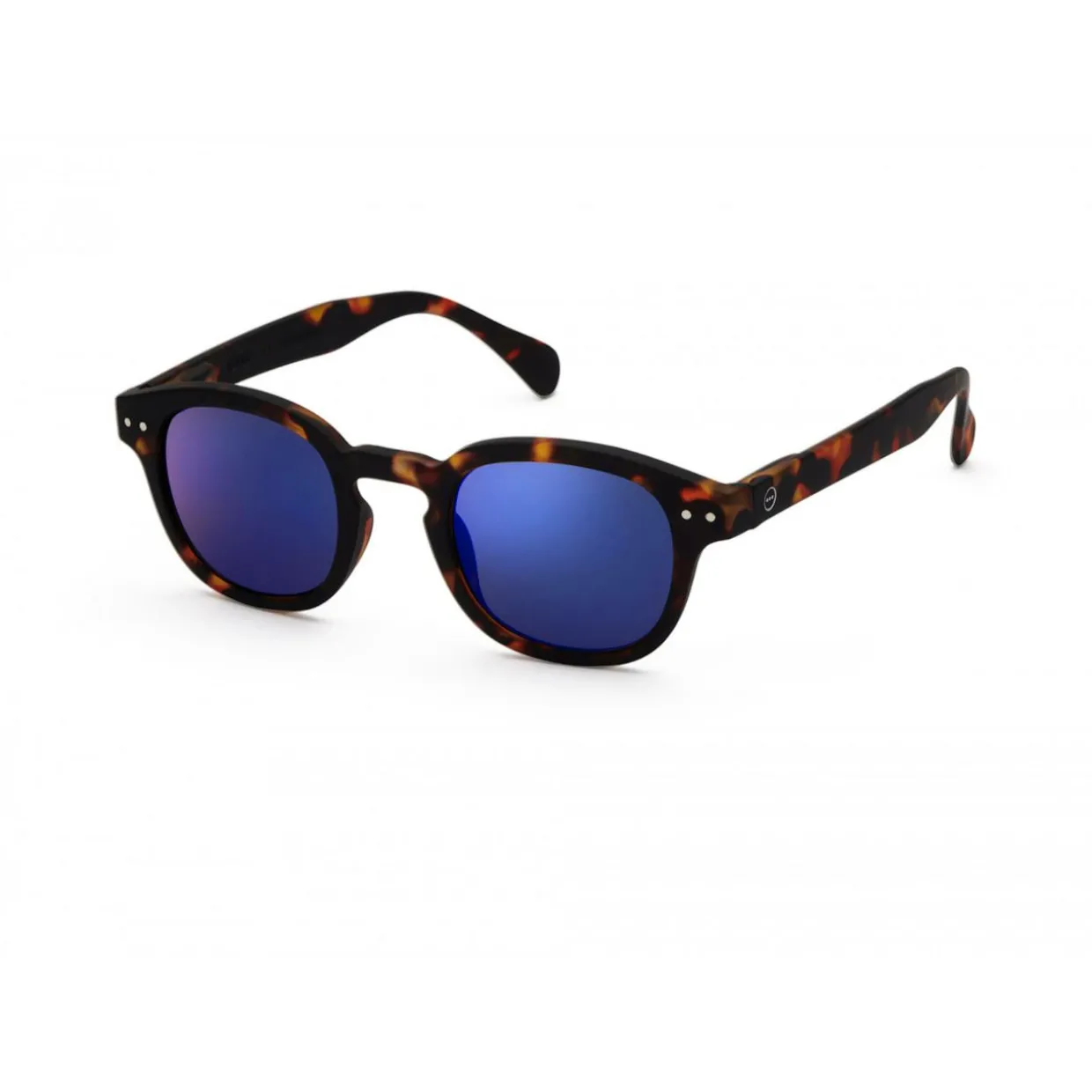 Sonnenbrille #C Tortoise Mirror