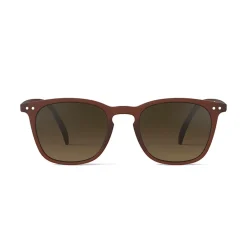 Sonnenbrille #E Mahogany +0.00
