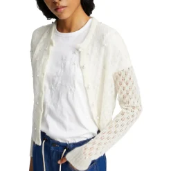 Strickjacke Perl