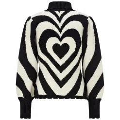 Strickpullover Heart Gradient