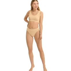 Touch Feeling Crop Top Padded