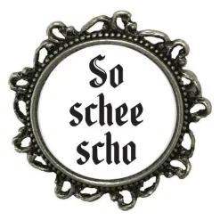 Trachten-Anstecker 20mm verziert
