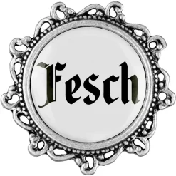 Trachten-Anstecker 20mm verziert