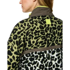 Trekking pullover mit 3d-effekt-strick