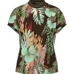 T-shirt mit floralem print