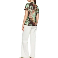 T-shirt mit floralem print