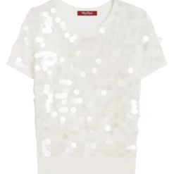 T-Shirt mit Pailletten