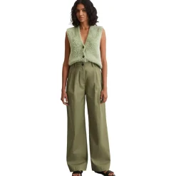 Weite bundfaltenhose