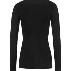 Woolen silk l/slv shirt