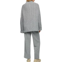 Zopfstrickpullover